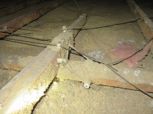 Removing Knob And Tube Wiring That Is Buried In Insulation