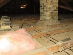 Removing Knob And Tube Wiring That Is Buried In Insulation