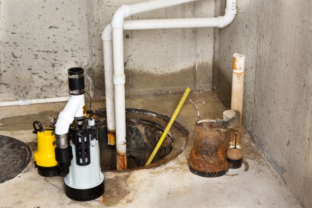 sump pump in the basement may have issues that shouldn't be overlooked