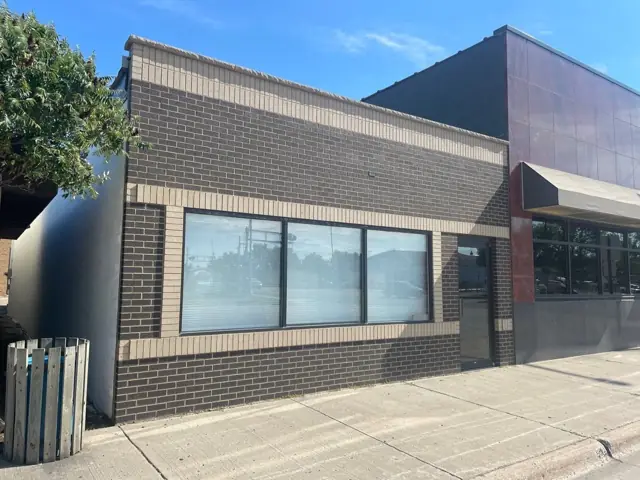 A retail storefront building, a commercial building inspected by Nordic Inspections in Breckenridge, MN.