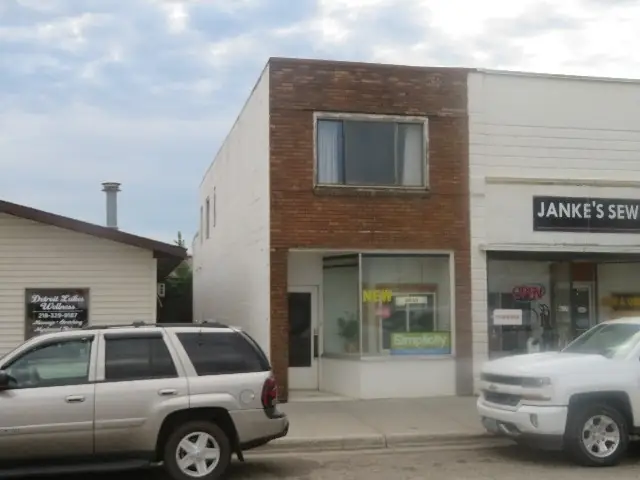 A street-front retail building, a commercial building inspected by Nordic Inspections in Detroit Lakes, MN.