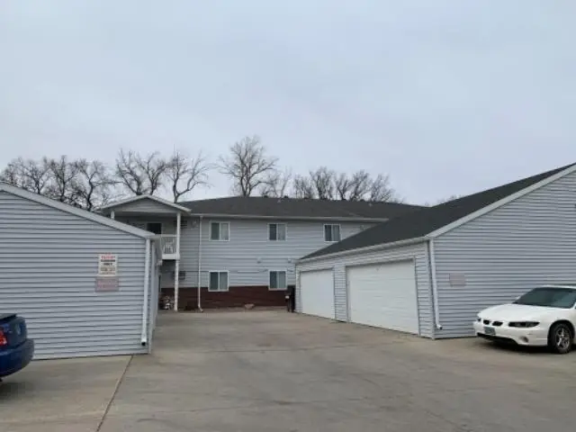 A walk-up apartment building with a shared entrance, a commercial building inspected by Nordic Inspections in Fargo, ND.