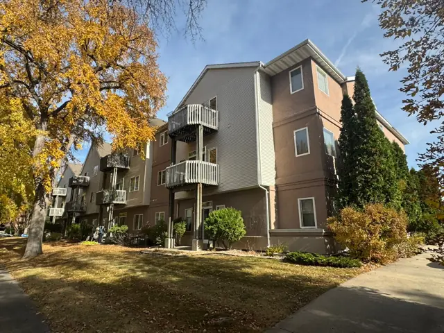 A walk-up apartment building with a shared entrance, a commercial building inspected by Nordic Inspections in Fargo, ND.
