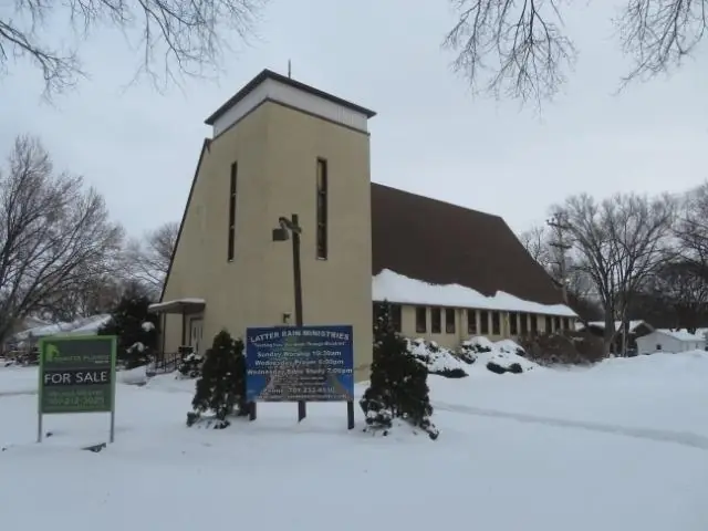 A church building with a steeple — commercial building inspected by Nordic Inspections in Fargo, ND.