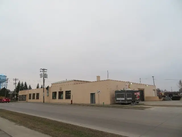 A commercial property with on-site parking — commercial building inspected by Nordic Inspections in Fargo, ND.