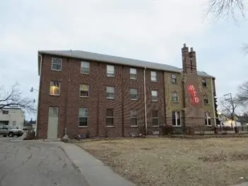 A historic brick commercial building, a commercial building inspected by Nordic Inspections in Fargo, ND.