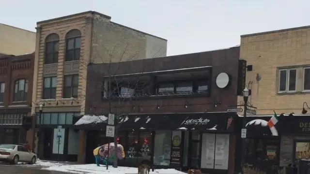 A restored downtown mixed-use building — commercial building inspected by Nordic Inspections in Fargo, ND.