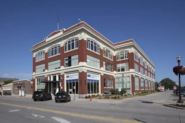 A historic multi-story office building — commercial building inspected by Nordic Inspections in Fargo, ND.