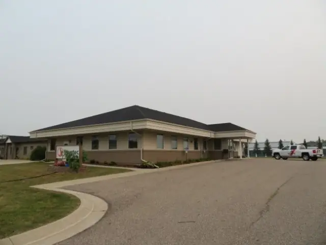A modern medical office building, a commercial building inspected by Nordic Inspections in Fargo, ND.