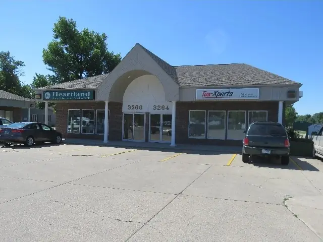 An office and retail center with several suites — commercial building inspected by Nordic Inspections in Fargo, ND.