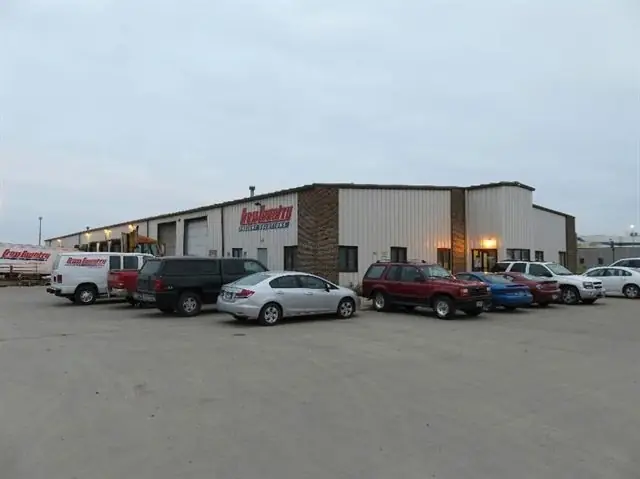 A flex office and warehouse building — commercial building inspected by Nordic Inspections in Fargo, ND.