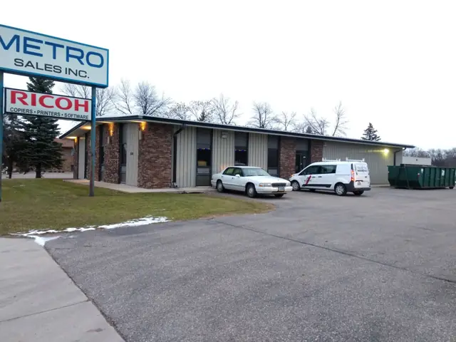 A flex office and warehouse building — commercial building inspected by Nordic Inspections in Fargo, ND.