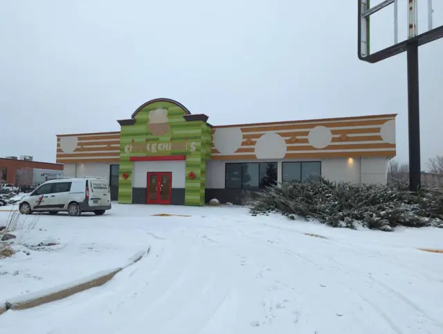 A retail storefront building, a commercial building inspected by Nordic Inspections in Fargo, ND.
