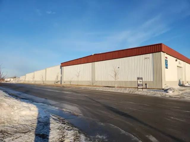 A steel-sided warehouse — commercial building inspected by Nordic Inspections in Fargo, ND.