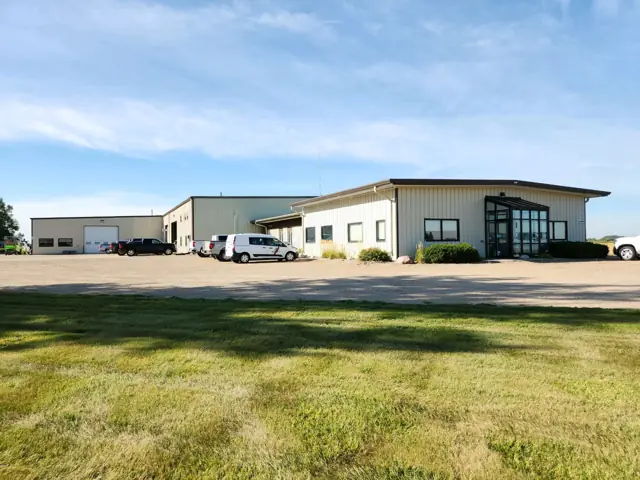 A flex office and warehouse building, a commercial building inspected by Nordic Inspections in Glyndon, MN.