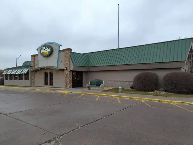 A quick-service restaurant building — commercial building inspected by Nordic Inspections in Grand Forks, ND.