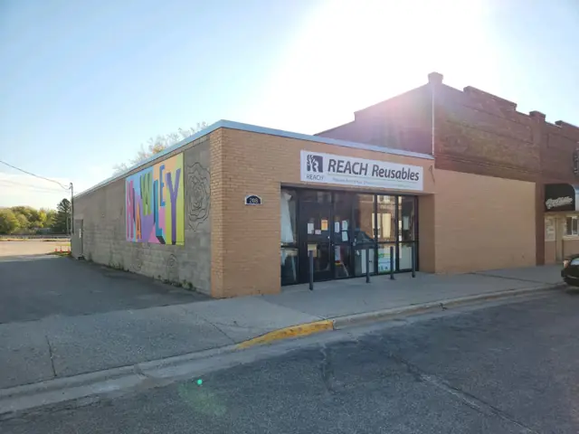 A retail storefront building, a commercial building inspected by Nordic Inspections in Hawley, MN.