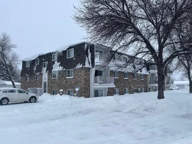 A three-story apartment building — commercial building inspected by Nordic Inspections in Moorhead, MN.