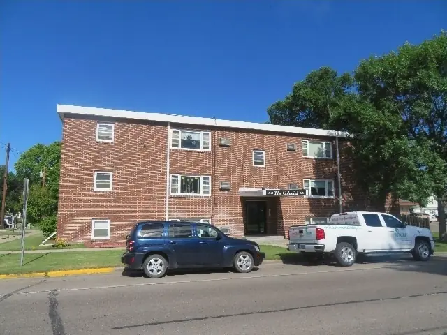 A multi-story brick apartment building — commercial building inspected by Nordic Inspections in Moorhead, MN.