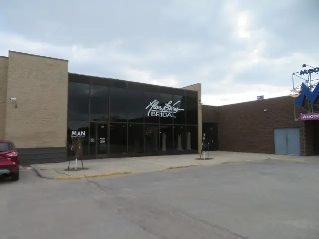 A retail storefront building — commercial building inspected by Nordic Inspections in Moorhead, MN.