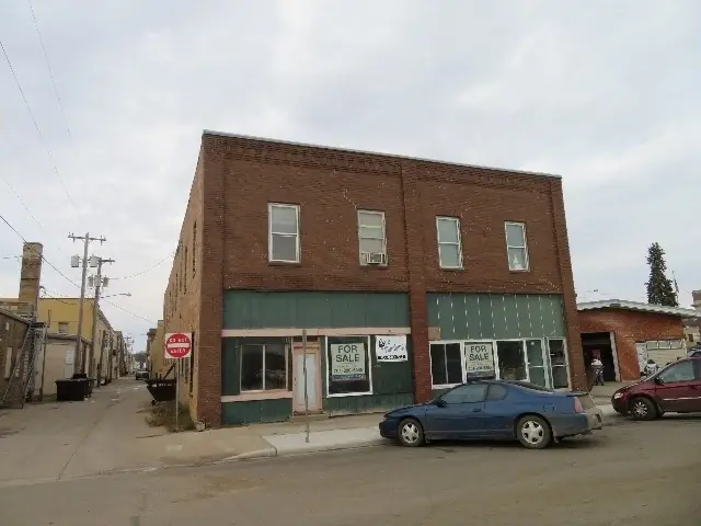 A historic brick commercial building, a commercial building inspected by Nordic Inspections in Valley City, ND.