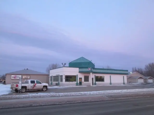 A street-front retail building — commercial building inspected by Nordic Inspections in West Fargo, ND.